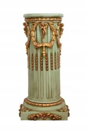 francuska-palacowa-kolumna-postument-kwietnik-empire-zlote-zdobienia