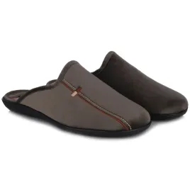 pantofle-meskie-neles-s47-4724a-kaki-zielone-ocieplane-r-44