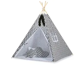 namiot-tipi-dla-dzieci-zawieszki-piora-chevron-czarny