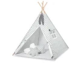 namiot-tipi-dla-dzieci-zawieszki-piora-koleczka-szare