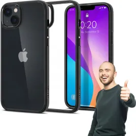 etui-pokrowiec-spigen-iphone-14-crystal-ultra-hybrid-matt-black-case-mocne