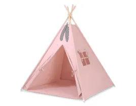 namiot-tipi-dla-dzieci-mata-zawieszki-piora-brudny-roz