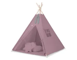 namiot-tipi-dla-dzieci-mata-poduszki-zawieszki-piora-roz-retro