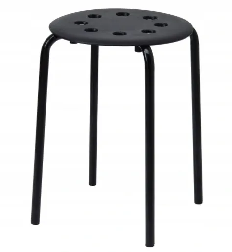 taboret-memflow-czarny-45-cm-stan-nowy