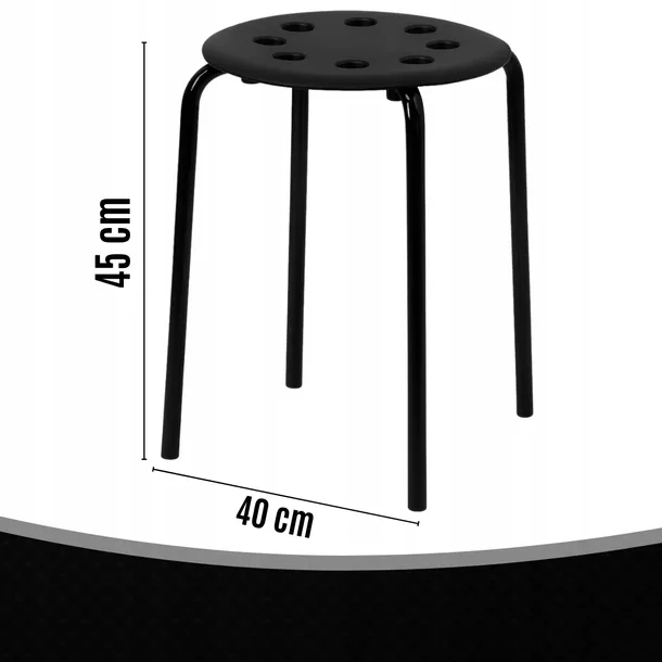 taboret-memflow-czarny-45-cm-stan-opakowania-oryginalne