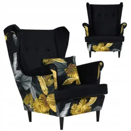 fotel-uszak-ari-print-duo-skandynawski-famil-meble-czarny-monstera-hot
