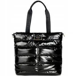 torba-damska-monnari-shopper-na-ramie-czarna-pikowana-skora-eko-lakierowana