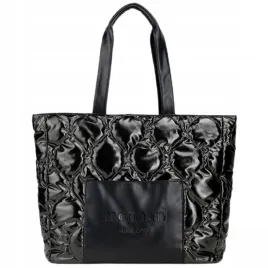 torba-damska-monnari-shopper-bag-na-ramie-torebka-pikowana-skora-eko-czarna