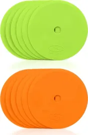 znaczniki-plaskie-pacholki-na-parkiet-smj-sport-12-sztuk-zielono-pomaranczo