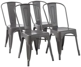 amazon-basics-zestaw-krzesel-metal-bialy-4-sztuki-ciemnoszare
