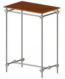 gondola-stojak-na-wieszaki-odziez-1m-z-polka