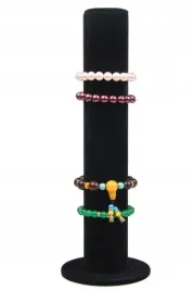 ekspozytor-walek-walec-pionowny-na-gumki-bransoletki-czarny-zamszowy