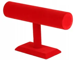 ekspozytor-na-bizuterie-walek-pojedynczy-czerwony-gumki-bransoletki