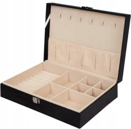 szkatulka-na-bizuterie-zamszowa-czarna-czarny-kuferek-organizer