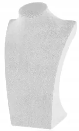 ekspozytor-na-bizuterie-stojak-popiersie-na-lancuszki-naszyjniki-szare-30cm