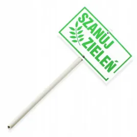 tabliczka-z-trzonkiem-szanuj-zielen