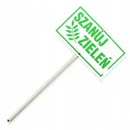 tabliczka-z-trzonkiem-szanuj-zielen