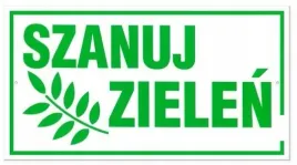 tabliczka-szanuj-zielen-duza