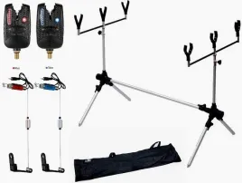 stanowisko-karpiowe-stojak-3wedki-rod-pod-2x-sygnalizator-bran-2x-swinger