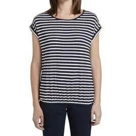 koszulka-damska-tom-tailor-striped-crew-neck-w-pasi-luzna