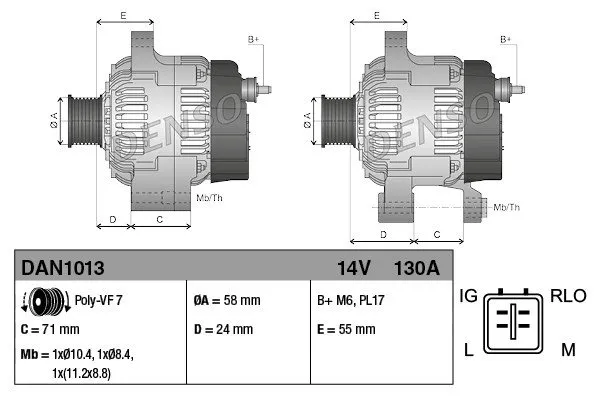alternator-dan1013-den