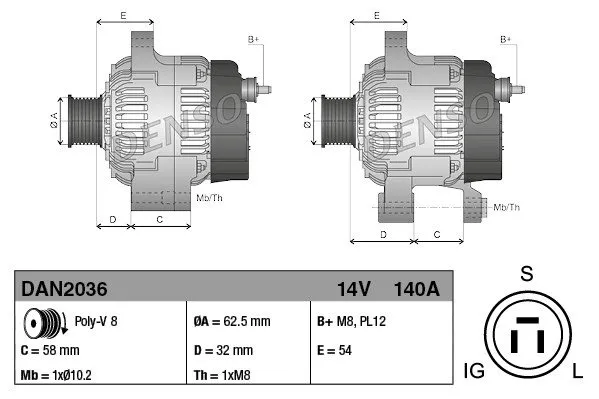 alternator-dan2036