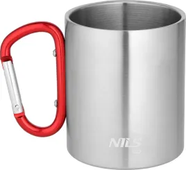 kubek-turysytyczny-z-karabinczykiem-nils-camp-nc17110-czerwony-330-ml