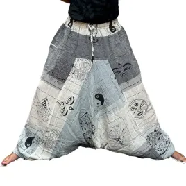 spodnie-do-jogi-alladynki-szare