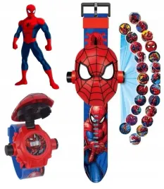zegarek-cyfrowy-projektorem-reke-rzutnik-spiderman-spider-man-superbohater