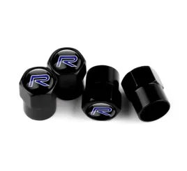 solidne-nakretki-na-wentyle-do-samochodow-volvo-r-design-z-logo-r-czarne