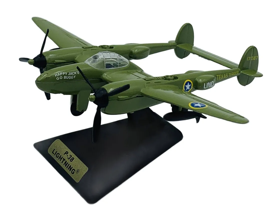 samolot-lockheed-p-38-lightning-model-metal-motormax-marka-motormax