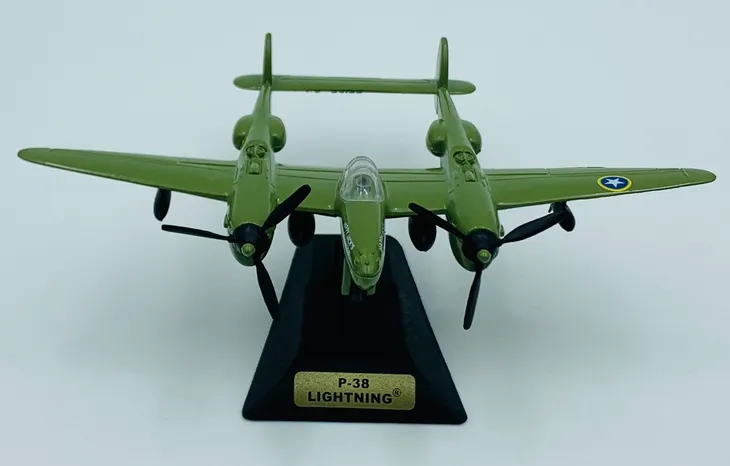 samolot-lockheed-p-38-lightning-model-metal-motormax-marka-motormax-stan-opakowania-oryginalne