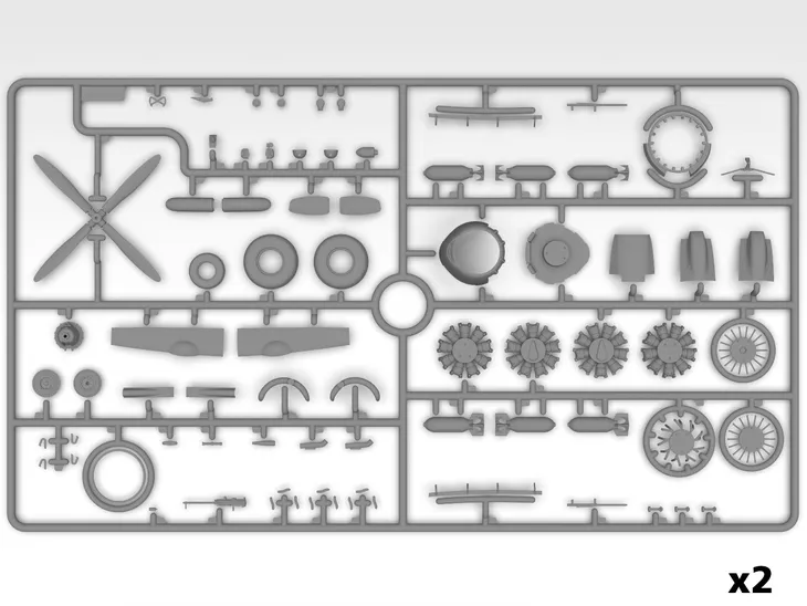 samolot-douglas-b-26b-marauder-model-48320-icm-stan-zlozenia-do-zlozenia