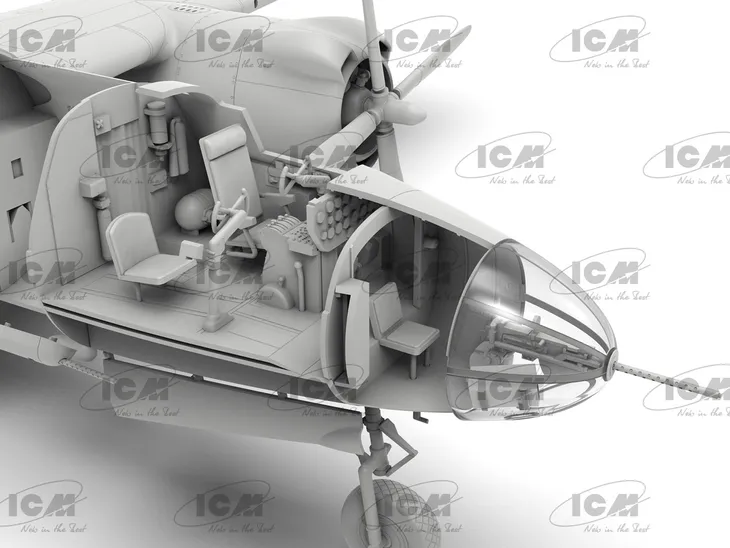 samolot-douglas-b-26b-marauder-model-48320-icm-okres-ii-wojna-swiatowa-stan-zlozenia-do-zlozenia