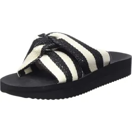 klapki-damskie-flip-flop-wedgy-twist-czarne-w-paski