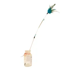 drazniaca-wedka-dla-kota-niebieska-60-cm