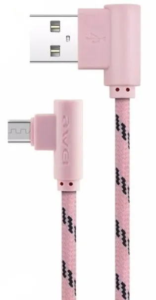 kabel-katowy-ladowarka-awei-cl-90-micro-usb-rozowy-transmisja
