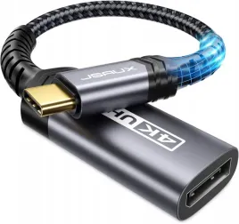 adapter-przejsciowka-usb-c-na-displayport-4k-60-hz-wytrzymala-oplot-nylon