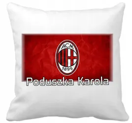 ac-milan-poduszka-mikrofibra-imie-na-prezent