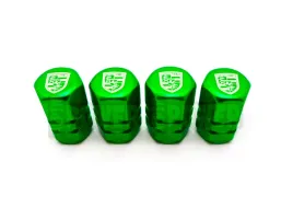 zielone-nowoczesne-nakretki-na-wentyle-porsche-premium-trwale-logo-porsche