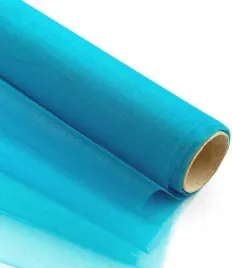 material-organza-36cmx9m-turkusowy