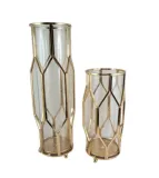 wazon-metal-szklo-35-cm-kolor-przezroczysty
