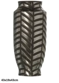 wazon-czarno-srebrny-43x19cm