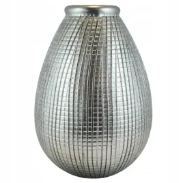wazon-19-cm-srebrny-wytlaczany-we-wzory-prezent