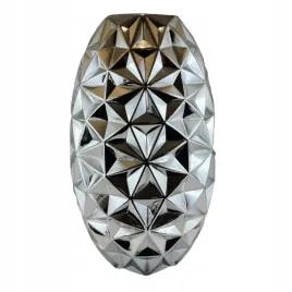 wazon-szklany-silver-34cm-premium