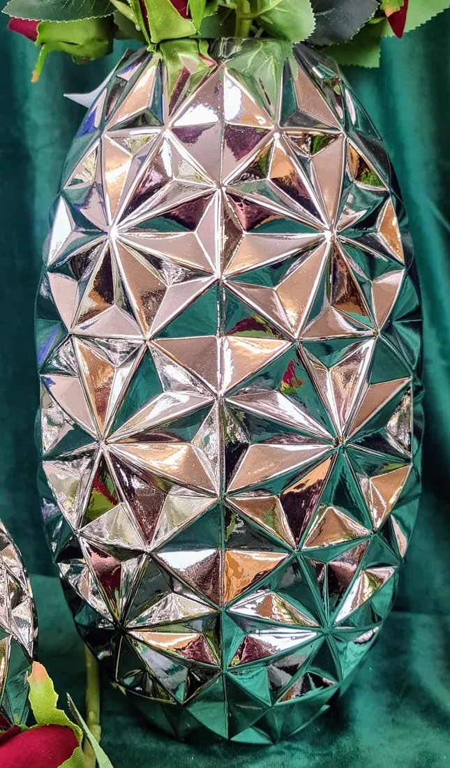 wazon-szklany-silver-34cm-premium
