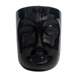 wazon-ceramiczny-oslonka-twarz-czarny-18x18x22cm