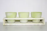 wazon-potrojny-10x31cm-kolor-odcienie-zieleni