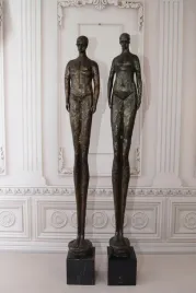 modernistyczna-figura-rzezba-z-brazu-kobieta-i-mezczyzna-akt-abstrakcja