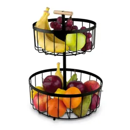 metalowy-koszyk-na-owoce-2-poziomowy-czarny-38-cm